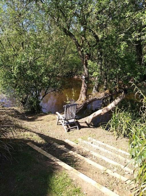 Lodge Avec Vue Sur La Riviere Lannion Exteriér fotografie