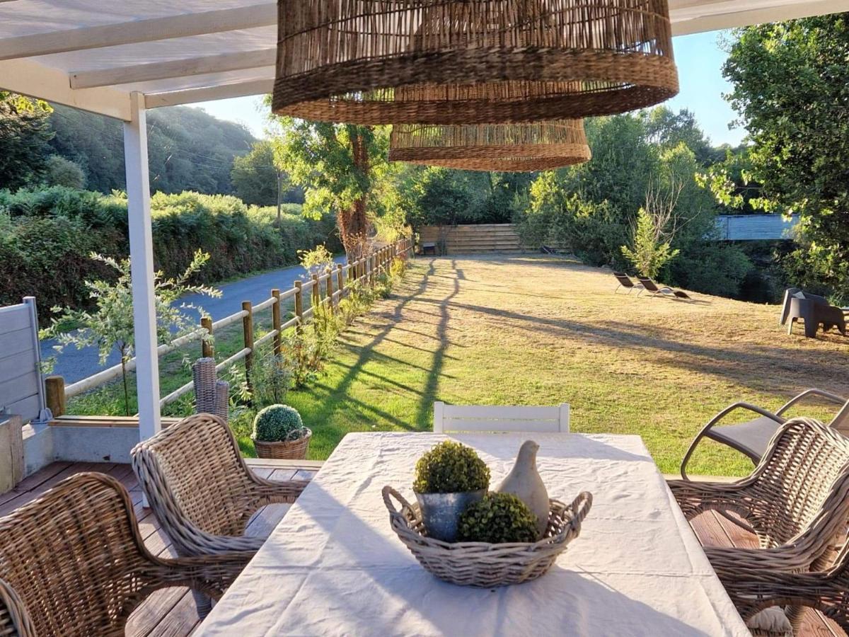 Lodge Avec Vue Sur La Riviere Lannion Exteriér fotografie
